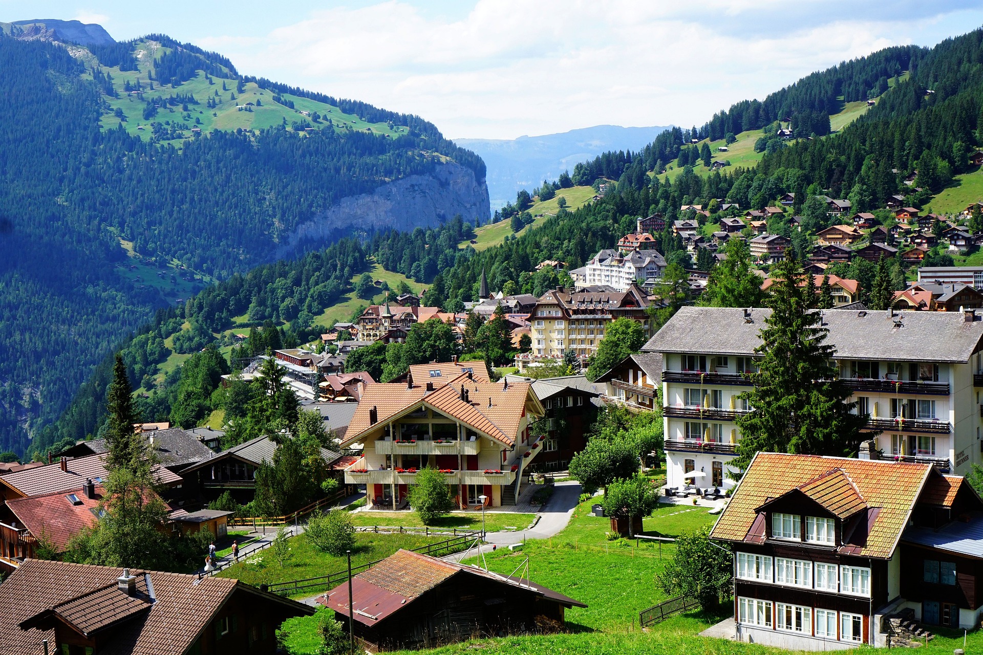 Dag 3 tm 6: Puly - Lauterbrunnen (165 km)